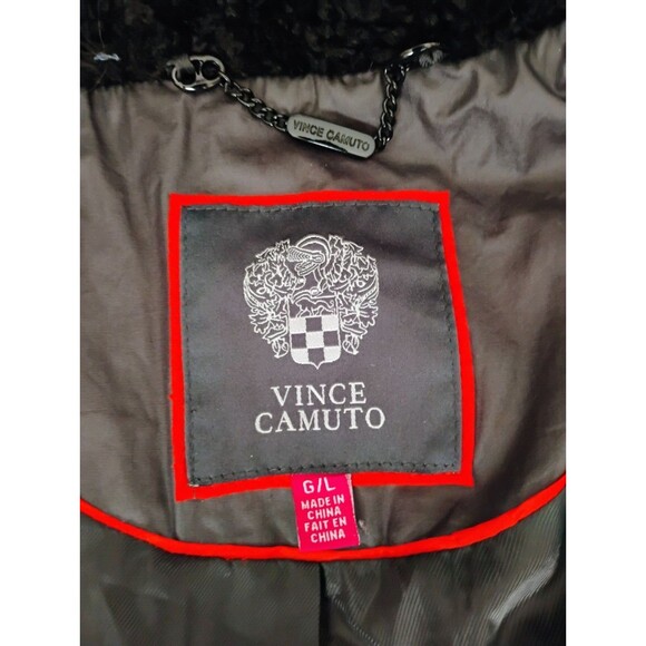 Vince Camuto Fur Hooded Zip Up Waterproof Men Parka Coat Gray Size L - Picture 2 of 7